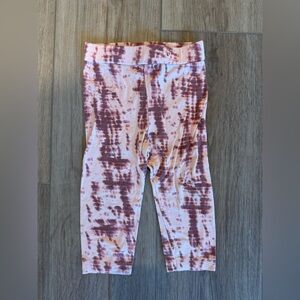 classic legging | mauve shibori | beechwood modal - 12-18m